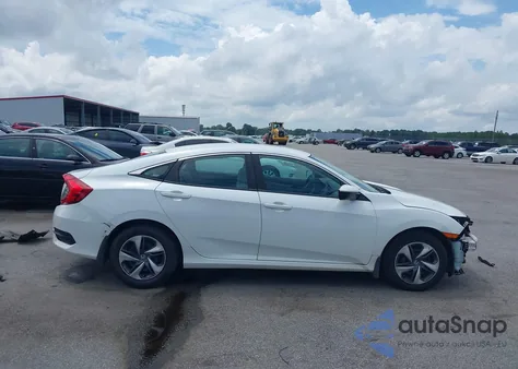 2021 Honda Civic Lx z USA, uszkodzony, nr VIN 2HGFC2F63MH551826